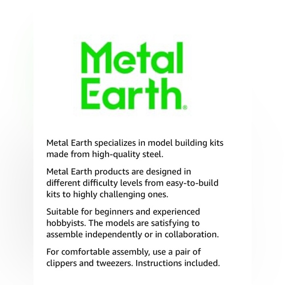Metal Earth 3D Model Kit - Picture 9 of 9